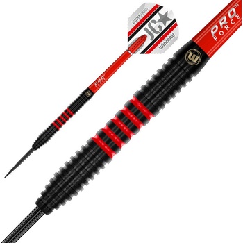 Sada steel šipek Winmau Joe Cullen Pro-Series 25g, 85% wolfram