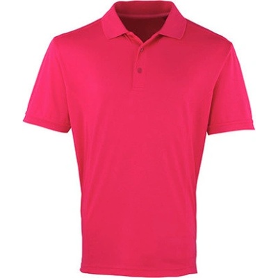 Premier Workwear pánske polo tričko PR615 hot pink