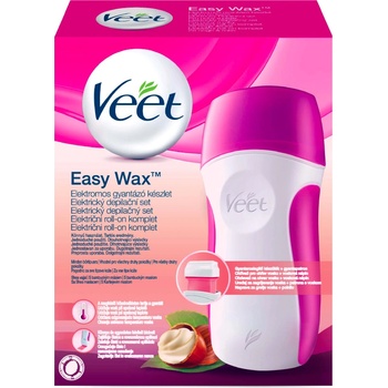 Image 1 of Veet EasyWax Electrical Hair Removal Roll-On Kit Legs & Arms 50ml