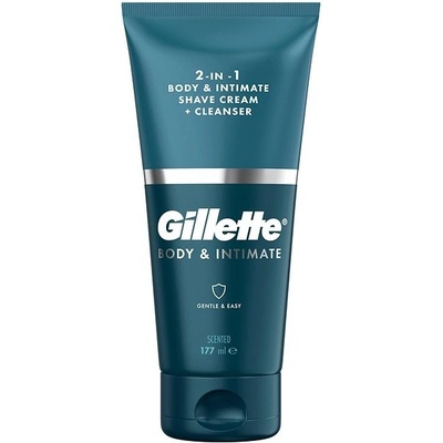 GILLETTE Intimate gél na holenie intímnych partií a umývacia emulzia 150 ml