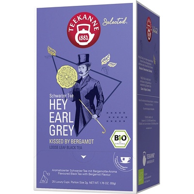 TEEKANNE Luxury cup earl grey BIO 2 x 25 sáčkov