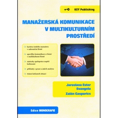 Manažerská komunikace v multikulturním prostředí - Ester Jaroslava Evangelu, Zalán Gasparics