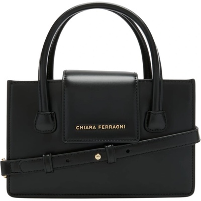 CHIARA FERRAGNI Logo Black kabelka Černá