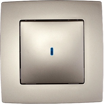 ELMARK City КЛЮЧ СХ. 6 СВЕТЕЩ ШАМПАНСКО МЕТАЛИК (190022l)