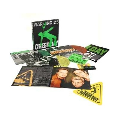 Green Day: Warning (green Galaxy, Yellow Marble & Orange Galaxy Vinyl) (25th Anniversary Edition) LP