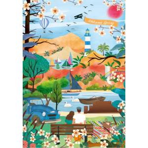 Pieces & Peace - Puzzle Welcome Spring - 1 000 piese