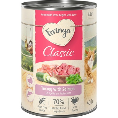 Feringa Classic Meat Menu losos a krůtí 6 x 400 g