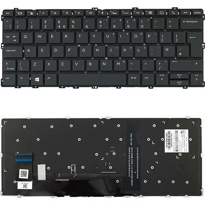 Klávesnica HP EliteBook X360 1030 - G2 G3 G4 - UK (anglický)