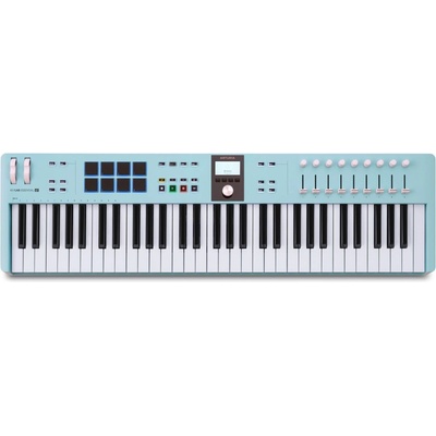 Arturia KeyLab Essential 61 mk3 Миди клавиатура Aquamarine (KEYLAB-ESSENTIAL-61WH-MK3-AQUA)