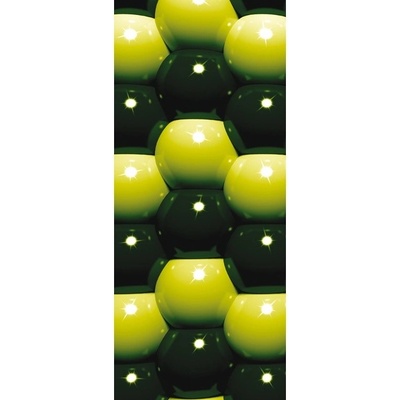 Preinterier DV0212 Fototapeta na stenu Zelené guľvôčky vlies 91cm x 211cm