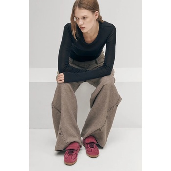 Alohas Велурени маратонки Alohas Tb. 490 в розово S100917-01 (S100917.01)