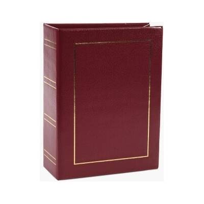 Fotoalbum, černé stránky BURGUNDY 100 fotografií, karton - 268893