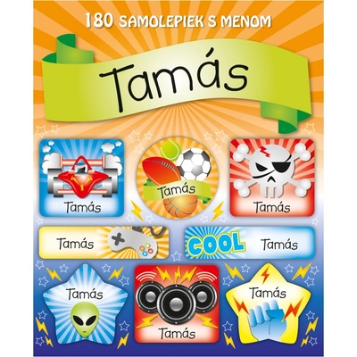 ARGUS Veselé nálepky samolepky s menom Tamás