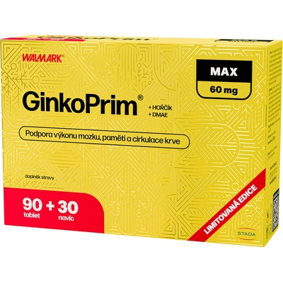 Walmark GinkoPrim Max 90+30 tablet