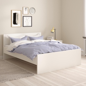 Легло Naia 140x200 см Бял