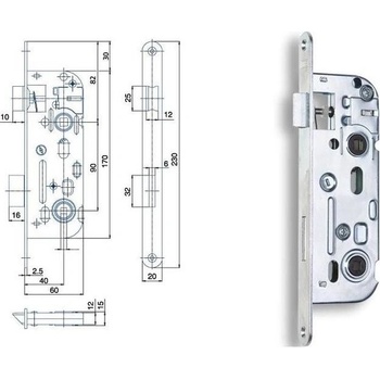 Hobes 01-16 WC 90/60 mm P/L