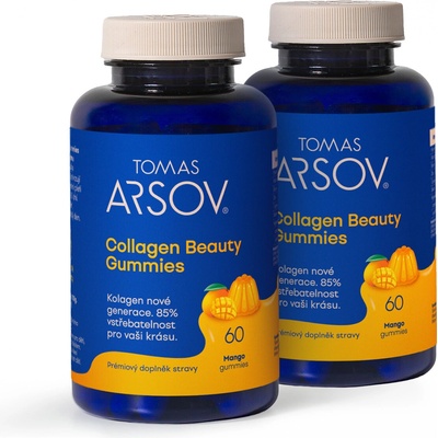 Tomas Arsov COLLAGEN Beauty Gummies 2 x 60 ks