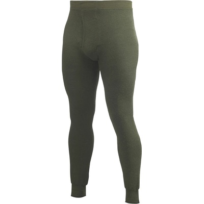 Woolpower Мъжко мериносово термобельо Woolpower Long Johns With Fly 200 Merino base layer - Pine Green - размер XXL (015-0280-0415)