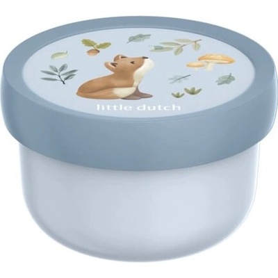 Little Dutch Box na ovocie s vidličkou Forest Friends