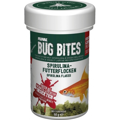 Fluval Bug Bites Spirulina Flakes 100 ml