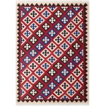 Hanse Home Червен двустранен ръчно изработен вълнен килим 120x170 cm Kamal Rami - Nouristan (106241-120x170)