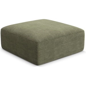 Cosmopolitan Design Зелена табуретка от рипсено кадифе Campi - Cosmopolitan Design (COS_POUF_266_F1_CAMPI4)