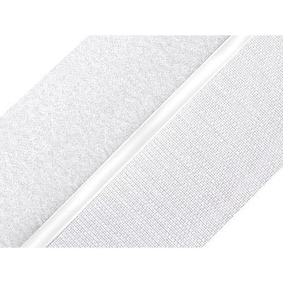 Prima-obchod Suchý zip háček + plyš samolepicí šíře 100 mm, barva Bílá