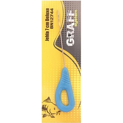 Graff System Jehla Deluxe 7cm Fluo Modrá