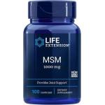 Life Extension MSM, 1000 mg, 100 капсули, Life Extension