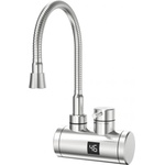 Elite Нагревател за вода elite ehsd-2585, Метал, Въртене на 360, Цифров дисплей, ipx4, Сребрист (ehsd-2585)