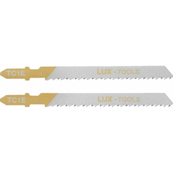 LUX Listy do priamočiarej píly do dreva a plastu z HCS driek v tvare T 75 mm