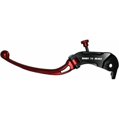 ACCOSSATO Páčka spojky výklopná ACCOSSATO LV033 in Aluminium For Clutch Master Cylinder Ready To Brake červené