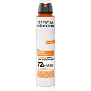 L'Oréal Men Expert Hydra Energetic антиперспирант-спрей против миризма и изпотяване 150ml