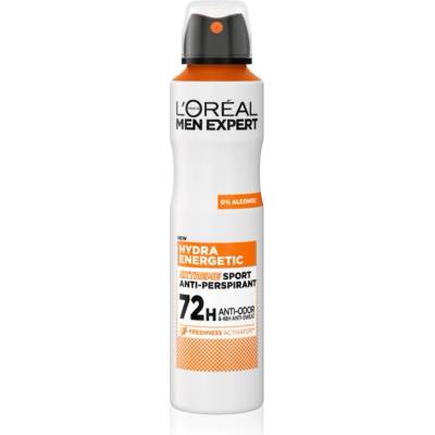 L'Oréal Men Expert Hydra Energetic антиперспирант-спрей против миризма и изпотяване 150ml