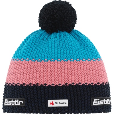 EISBÄR Star Pompon Mü SKA kids růžová/ černá/ tyrkysová