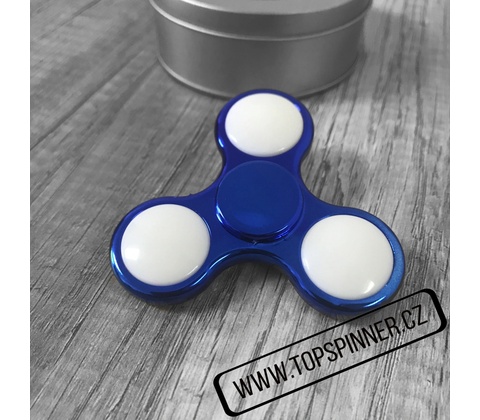 Fidget spinner Svítící MODRÝ