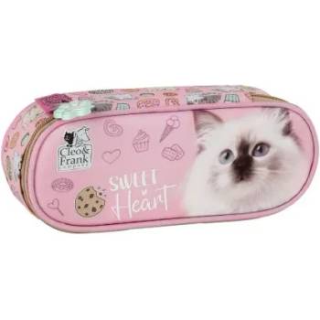 CLEO and FRANK 45 овален ученически несесер