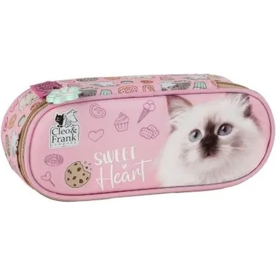 CLEO and FRANK 45 овален ученически несесер