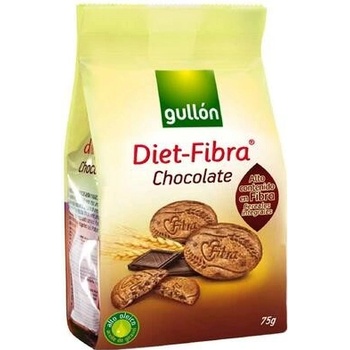 Gullón Fibra sušienky s kúskami tmavej čokolády 75 g