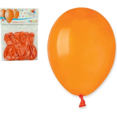 Gemar OB balónky G90 04 10 balónků oranžové