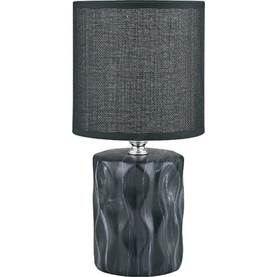 Zuma Line HS8603-BL - Настолна лампа 1xE14/40W/230V черен/мраморен декор (ZL0804)