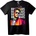 NOONEBRAND Тениска с Цветен Поп Арт на Bruno Mars - 2XL, White