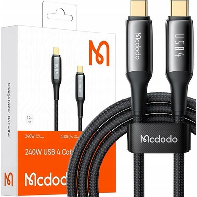 Mcdodo CA-2990 USB-C na USB-C PD 1,2m černý