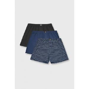 MEN-A 3PACK памучни шорти MEN-A Yoseh (3pATXmen_221_tre)
