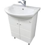 Triano Долен шкаф с мивка "Емона" 60 cm бял (73739)