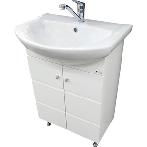 Triano Долен шкаф с мивка "Емона" 60 cm бял (73739)