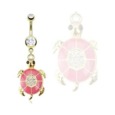 Marre piercing do pupíku želva HWGDPN12443