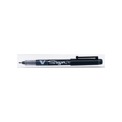 Pilot Писалка Pilot Filtpen с капачка V-Signpen 2, 0 черна (SW-VSP-B)