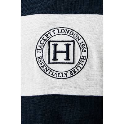 Hackett London тениска с яка мъжка от памук (HM5600187)