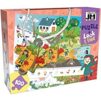 JIRI MODELS Look & Find Roční období 100 dielov